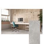 Piso Porcelanato Eliane Dolmen 59x118,2 Cinza Polido