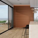 Revestimento Portinari Coral Marble Decor Steel Gd Mlx 33x100