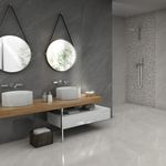 Piso Porcelanato Damme Limestone Antracita 83x83
