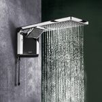 Chuveiro Elétrico Lorenzetti Acqua Duo Flex Preto/Cromado 220/6800