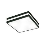 Plafon NewLine Quadrus 2 Cfl 15w 250x250x115mm Bt