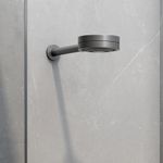 Chuveiro de parede Docol Novo Technoshower Grafite Polido