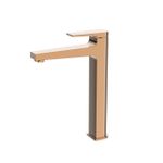 Monocomando de bancada para banheiro bica alta Lexxa Bagno Squad Rosé Gold