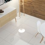 Piso Porcelanato Villagres Clean 61x106,5 Branco Brilhante