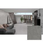Piso Porcelanato Damme Soho Grafite Polido 82x82