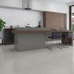 Piso Porcelanato Damme York Níquel Acetinado 121x121