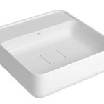 Cuba de Apoio Quadrada com mesa 40cm Deca L.11040.M Branco Gelo
