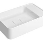 Cuba de Apoio/Suspensa Retangular com mesa 50cm Deca L.43050.MD Branco Gelo