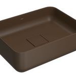 Cuba de Apoio Retangular 40cm Deca L.13040 Marrom Fosco