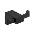 Cabide Rubinettos Quadro Duplo Black Matte