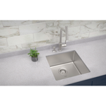 Cuba Inox Tram.desig Quadrum 40x40 Undermount
