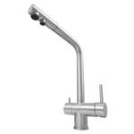 Monocomando de bancada para cozinha com filtro Tramontina Monde Filter Plus Aço Inox
