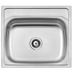 Cuba de Sobrepor Tramontina Inox 64x56 1ch Sf Perf