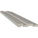 Ripado Santa Luzia Multi Linha 10,5cm Barra C/2,8ml Cinza Glacial