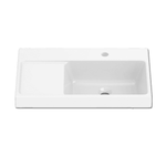 Cuba de Sobrepor 60x38 L60 Roca Optica Branca