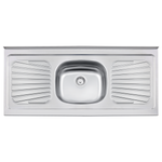 Tampo Tramontina Aço Inox New Raggi 120x52cm