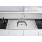 Tampo Tramontina Aço Inox New Raggi 120x52cm