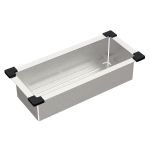 Cesto Tramontina Design Collection Coador Inox 19x43cm
