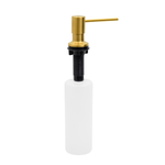 Dosador de Sabão Tramontina em Aço inox Gold com Recipiente Plástico 500 ml com revestimento PVD