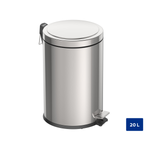 Lixeira Me Tramontina 20L com pedal 94 Inox