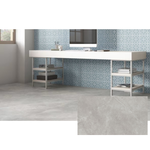 Piso Porcelanato Eliane Dolmen 60X120 Cinza Acetinado