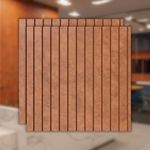 Painel Ripado Autocolante Meu Rodapé Urban+ Bronze 10cm (Rolo 10m)