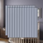 Painel Ripado Autocolante Meu Rodapé Play+ Azul 10cm (Rolo 10m)