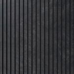 Painel Ripado Autocolante Meu Rodapé Urban Black 10cm (Rolo 2,5m)