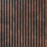 Painel Ripado Autocolante Meu Rodapé Urban Corten 10cm (Rolo 10m)