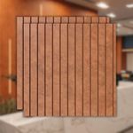 Painel Ripado Autocolante Meu Rodapé Urban+ Bronze 10cm (Rolo 2,5m)