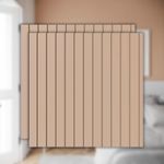 Painel Ripado Autocolante Meu Rodapé Play+ Creme 10cm (Rolo 10m)