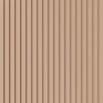 Painel Ripado Autocolante Meu Rodapé Play Creme 10cm (Rolo 2,5m)