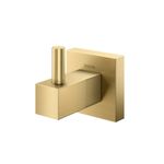 Cabide Docol Square ouro escovado
