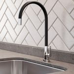 Torneira Docol Galiflex de mesa para Cozinha Cromado/Preto