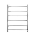 Porta Toalhas Térmico Docol Cromado 6 Barras Quadrado 127v