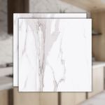 Piso Porcelanato Roca Calacata Light 90X90 
