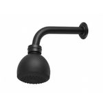 Chuveiro Meber Luxo 1965 Preto Matte