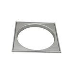 Porta Grelha Invinox 25X25 Alumínio 7000 Quadrada