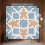 Piso Porcelanato Roca Ps Zellige Decor Blue Mt 20x20 