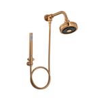 Chuveiro Deca Kit Acqua Plus com Tubo STD e Desviador Red Gold
