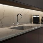 Torneira cozinha bica moldável bancada 1173 C 36