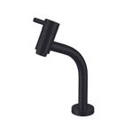 Torneira Meber Minimal Classic de mesa 1202 77 Preto Matte