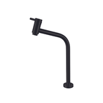 Torneira Meber Minimal Classic Preto Matte de Mesa 1203 C77 Bica Alta