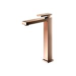 Monocomando Docol New Edge Cobre Polido para banheiro Mesa bica alta