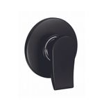 Acabamento Meber Tonino Monocomando chuveiro C 300 Preto Matte