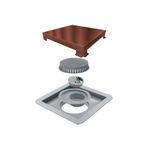 Ralo Linear Square Line 15X15 Tampa Red Gold