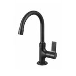 Torneira Meber lavatório bancada 1190 36 Preto Matte