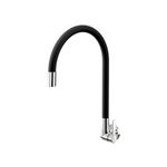 Torneira Doocl para cozinha de parede Galiflex Preta
