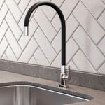Torneira Doocl para cozinha de parede Galiflex Preta