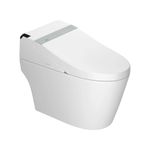 Bacia Deca sanitária com funcionamento eletrônica e slow close high tech branco